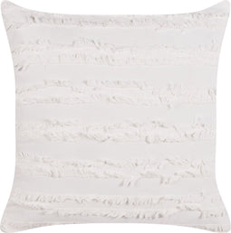 MAKNEH - Sierkussen - Wit - 45 x 45 cm - Katoen