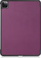 3-Vouw sleepcover hoes - Geschikt voor iPad Pro 11 inch (2018/2020/2021) - Paars