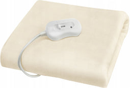 Malatec - Elektrische Deken - Electrische Onderdeken - Warmte Deken - Wit - 150 x 80 cm
