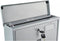 Malatec wand brievenbus - RVS - zilvergrijs