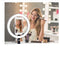 Malatie ® LED Ringlamp met Statief Smartphone en Afstandbediening - Bureau Statief- Tiktok lamp - Ringlight met statief - Ringlamp USB 26 cm/10 inch - Ringlamp met Telefoonhouder - Make up licht - Studiolamp - Valentijn - Flitser
