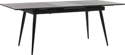MALDON - Uitschuifbare eettafel - Zwart - 90 x 160/200 cm - MDF