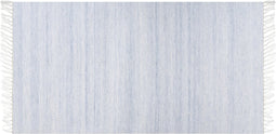 MALHIA - Vloerkleed - Blauw - 80 x 150 cm - Synthetisch materiaal