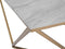 MALIBU - Salontafel - Beige/Goud - MDF