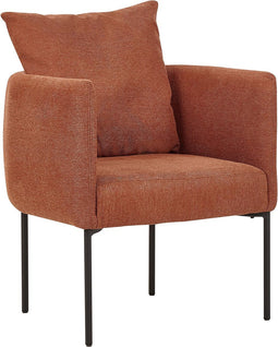 MALMOS - Fauteuil - Goudbruin - Kunstlinnen