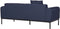 MALMOS - Tweezitsbank - Donkerblauw - Kunstlinnen