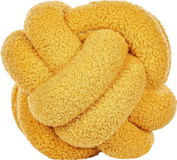 MALNI - Sierkussen - Geel - 19 x 19 cm - Bouclé