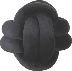 MALNI - Sierkussen - Zwart - 20 x 20 cm - Fluweel