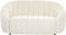 MALUNG - Tweezitsbank - Crème - Fluweel
