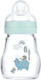 MAM Glazen Babyfles - 170 ml - Blauw - Speen Flow 1