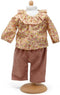 Mamamemo Broek met Gebloemde Blouse 42 - 46 cm