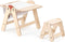 Mamatoyz Fox Houten 2-in-1 activiteiten tafel/Schrijfbord - 43x60x78cm - Beige
