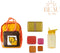 MAMBA! Rugzak leeuw + A Little Lovely Company Back to school set Glitter