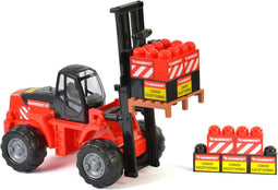 Mammoet Vorkheftruck + Stenen