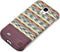 Man & Wood Cover Viola Check Samsung Galaxy S4 i9505 MSG487B