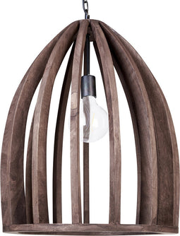 MANAIR - Hanglamp - Donkerbruin - Hout