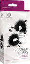 Manchetten S Pleasures Feather Zwart