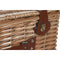 Mand DKD Home Decor Picknick Natuurlijk Blauw vlechtwerk (48 x 32 x 22 cm)