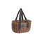 Mand DKD Home Decor Picknick Natuurlijk Wit vlechtwerk (39 x 28 x 22 cm)