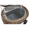 Mand DKD Home Decor Picknick Natuurlijk Wit vlechtwerk (39 x 28 x 22 cm)
