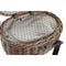 Mand DKD Home Decor Picknick Natuurlijk Wit vlechtwerk (39 x 28 x 22 cm)