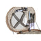 Mand DKD Home Decor Picknick Natuurlijk Wit vlechtwerk (39 x 28 x 22 cm)