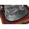 Mand DKD Home Decor Picknick Rood Natuurlijk vlechtwerk 48 x 28 x 18 cm