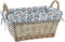 Mand DKD Home Decor Polyester vlechtwerk (40 x 30 x 20 cm)