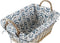 Mand DKD Home Decor Polyester vlechtwerk (40 x 30 x 20 cm)