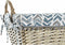 Mand DKD Home Decor Polyester vlechtwerk (40 x 30 x 20 cm)