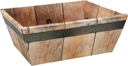 Mand | golfkarton | biermand | 26x21x10cm | bruin | 10 stuks