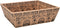 Mand | golfkarton | biermand | 31x29x10cm | vierkant | bruin | 10 stuks