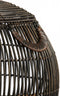 Mand S/2 Ø36x42+Ø45x45 cm KAZIM zwart