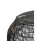 Mand S/2 Ø36x42+Ø45x45 cm KAZIM zwart