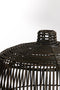 Mand S/2 Ø36x42+Ø45x45 cm KAZIM zwart
