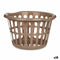 Mand Taupe Polypropyleen 27 L 40 x 25 x 40 cm (18 Stuks)