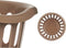 Mand Taupe Polypropyleen 27 L 40 x 25 x 40 cm (18 Stuks)