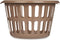 Mand Taupe Polypropyleen 27 L 40 x 25 x 40 cm (18 Stuks)