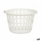 Mand Wit Polypropyleen 27 L 40 x 25 x 40 cm (18 Stuks)