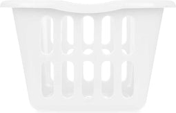 Mand Wit Polypropyleen 50 L 58 X 24 X 42 Cm (12 Stuks)