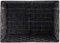 Mand Zwart Stof 10 L (25 x 20 x 35 cm) (12 Stuks)