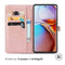 Mandala Bookcase voor de Motorola Edge 40 Pro - Rosé Goud