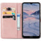 Mandala Bookcase voor de Nokia 2.4 - Rosé Goud