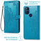 Mandala Bookcase voor de OnePlus Nord N10 5G - Turquoise