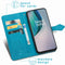 Mandala Bookcase voor de OnePlus Nord N10 5G - Turquoise