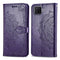 Mandala Bookcase voor de Oppo A73 (5G) - Paars