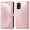 Mandala Bookcase voor de Oppo A74 (4G) - Rosé Goud