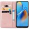 Mandala Bookcase voor de Oppo A74 (4G) - Rosé Goud