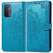 Mandala Bookcase voor de Oppo A74 (5G) / A54 (5G) - Turquoise