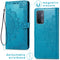 Mandala Bookcase voor de Oppo A74 (5G) / A54 (5G) - Turquoise